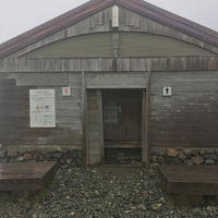 劔御前小屋の登山トイレ