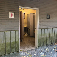 昇仙峡 長潭橋近くトイレの登山トイレ