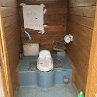 荒川三山 中岳避難小屋の登山トイレ