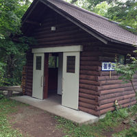 浅間山 天狗温泉登山口の登山トイレ