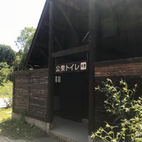 見晴キャンプ場の登山トイレ
