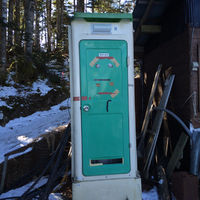 甲武信ヶ岳 甲武信小屋(冬季)の登山トイレ