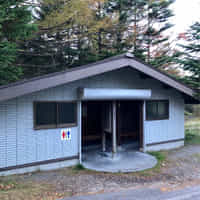 蓼科山　七合目登山口公衆トイレの登山トイレ