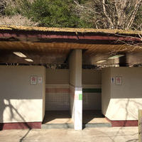 旧東海道　甘酒茶屋横の登山トイレ