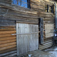 甲武信ヶ岳 甲武信小屋(冬季)の登山トイレ