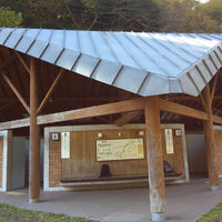 神ノ川 日影沢橋の登山トイレ