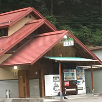 仙流荘バス停の登山トイレ